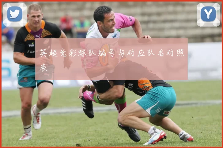 英超竞彩球队编号与对应队名对照表