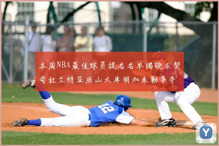 本周NBA最佳球员提名名单揭晓东契奇杜兰特亚历山大库明加米勒争夺荣誉