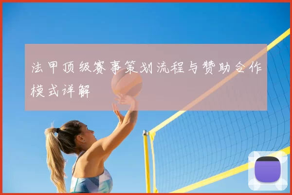 法甲顶级赛事策划流程与赞助合作模式详解