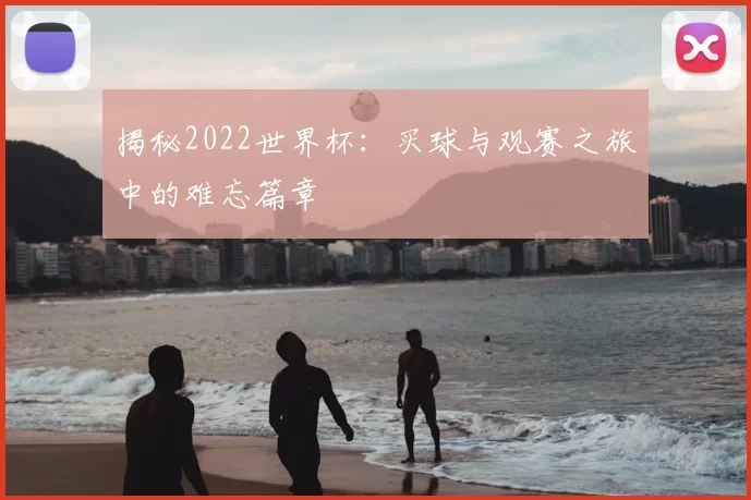 揭秘2022世界杯：买球与观赛之旅中的难忘篇章