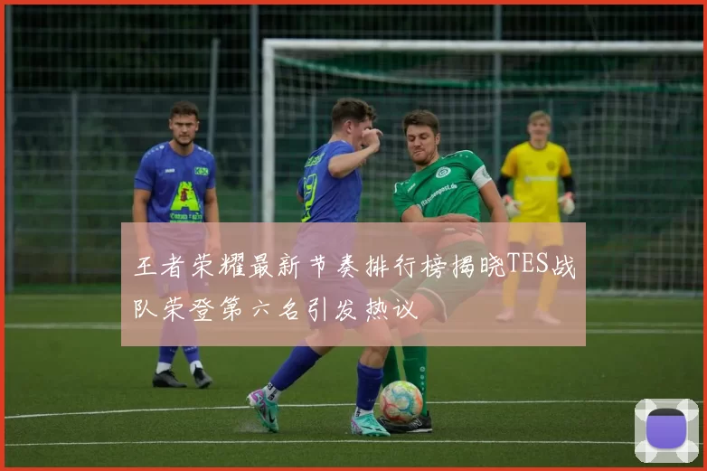 王者荣耀最新节奏排行榜揭晓TES战队荣登第六名引发热议